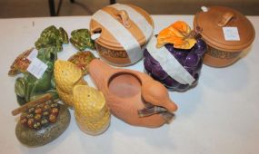 Owl Salt/Pepper, Frogs, Ceramic Duck/Vase