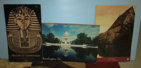Washington D.C. Print, Poster of France, and King Tut Poster 22