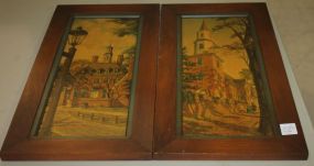 Two Prints of Williamsburg Ara 9