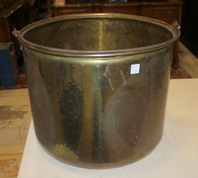 Very Large Brass Planter with handle 19