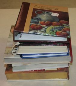 Group of Six Cookbooks