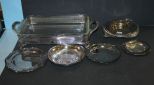 Silverplate Dishes and Casserole