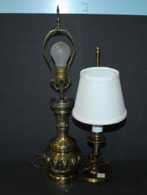 Two Brass Lamps 23