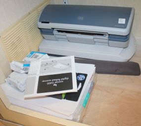 HP DeskJet Printer 3845 paper, cartridges