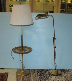 Vintage Floor Lamp and Brass Lamp floor lamp 58
