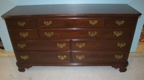 Ethan Allen Bracket Leg Bureau Chest 65