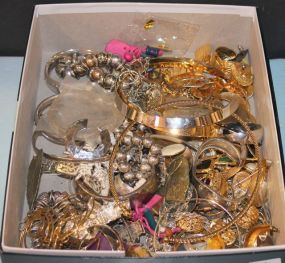 Box of Costume Jewelry