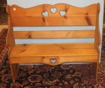 Pine Settee 41