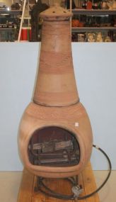 Terracotta Gas Outdoor Chimneia