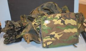Camouflage Bags and Vest