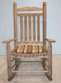 Large Oak Rocker matches lot 0413, 29