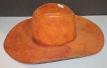 Leather Cowboy Hat