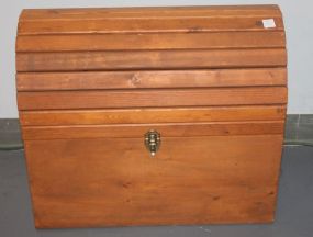 Dome Top Wooden Chest 24