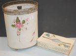 Vintage Trash and Kleenex Box