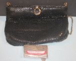 Whiting Andaris Small Silver Change Purse and Black Purse