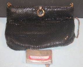 Whiting Andaris Small Silver Change Purse and Black Purse