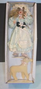 Cathy Collection Bo-Peep and Sheep in original box