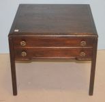 Two Drawer Side Table 25