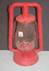 Vintage Red Diesel Lantern