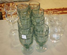 Group of Juice Glasses and Tea Glasses