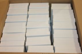 42 White Jewelry Boxes each 3