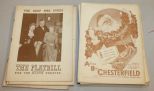 Fifteen Broadway 1940s Playbills