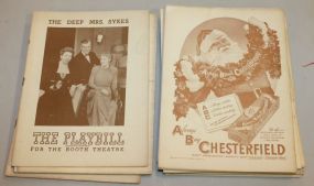 Fifteen Broadway 1940s Playbills