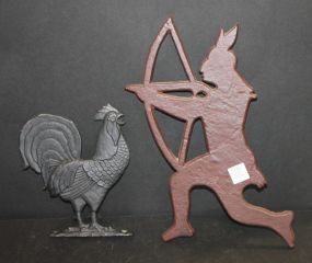 Iron Rooster and Iron Indian rooster 8
