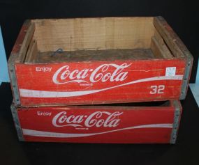 Two Wood Coke Crates