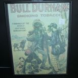 Bull Durham Framed Advertising Print 12