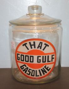 Repro. Gulf Jar with Lid 7