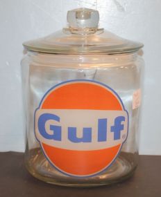 Repro. Gulf Jar with Lid 7