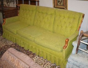 Vintage Early American Style Sofa