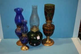 Four Oil Lamps