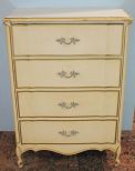 Painted French Provincial Hi-boy