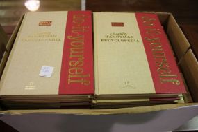Box Lot of Complete Handyman Encyclopedias Books