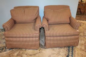 Two Vintage Upholstered Chairs