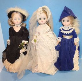 Three Collectibles Dolls