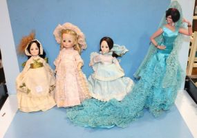 Collection of Four Dolls