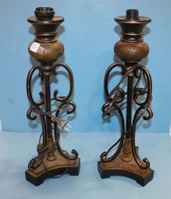 Pair of Decorative Lamps