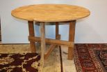 Plywood Round Table