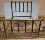 Full Size Brass Bed