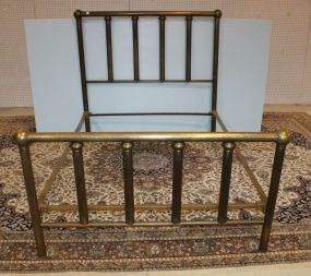 Full Size Brass Bed