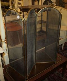 Brass Fire Screen