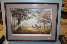 Limited Edition Print & Deer by Joe Latil