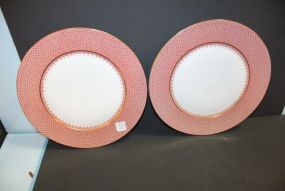 Two Mottahedeh Serving Plates