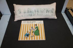 Vintage Record Cover and Pillow