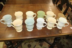 Eleven Isabella Pottery Mugs