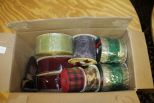 Box Lot of Ribbon