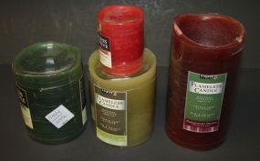 Four Flameless Candles